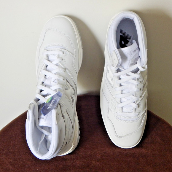 New Balance 650 White Cloud High Top Sneaker Athletic Shoes Men Sze 12 NEW